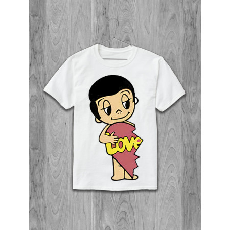 Tricou de înaltă calitate Love is... cuplu